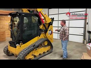CAT 259D3 Skid Steer Lubecore MN auto Greasing System Overview