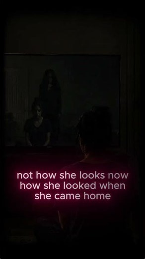 Not all the way.Just enough to show me the room behind me.