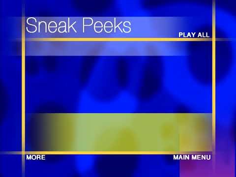 Sneak Peeks Menu Template (2004) (Remake)