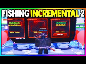 I turned PRO in Roblox Fishing Incremental 2...