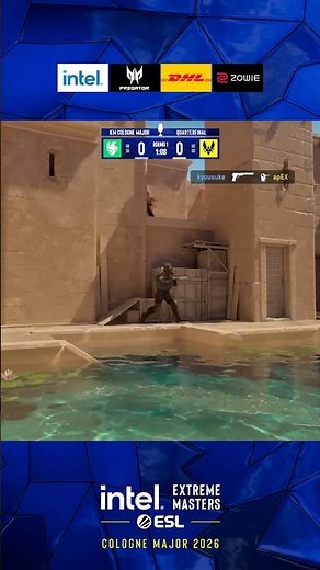 KYOUSUKE Starts The Game With A Massive Quad Kill #esl #colognemajor #cs2