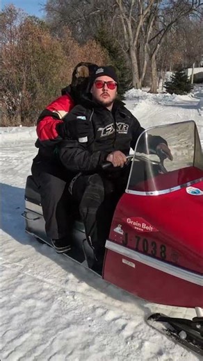 Vintage Rupp Sprint 29 Snowmobile Grain Belt