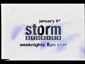 The Weather Channel (STORM STORIES promo) NO AUDIO