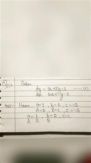 Non-Homogeneous Differential Equation 1| Differential Equation| B.Sc.3rd Semester