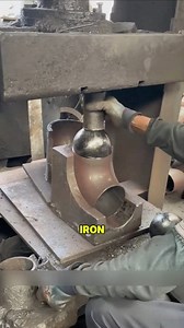 240K views · 807 reactions | A worker is expanding a bent pipe using a machine. He inserts a large iron ball, then pushes it out with a smaller one to widen the pipe from the inside. This process, called pipe expansion, uses the metal’s ductility to increase the diameter. Lubricant is applied to reduce friction, and molds are sometimes used to prevent deformation. For thick or less flexible pipes, the metal is heated first to improve effectiveness. | Synopsis of Life | Facebook
