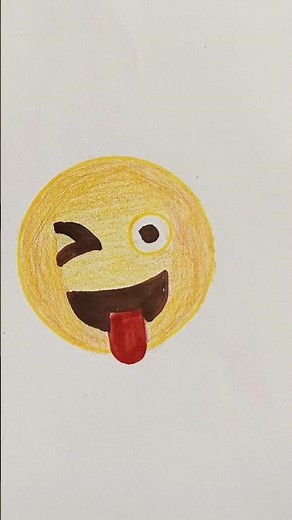 Winking Face with Tongue Emoji #emoji #shorts