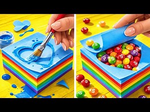 Kerajinan Pelangi yang Unik 🌈 Teknik Menggambar yang Apik untuk Pemula oleh 123 GO! CHALLENGE🎨