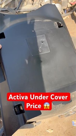 💰 Activa Under Cover Genuine Cost Revealed #activa #hondagenuineparts