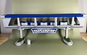 Peoplemover (tomorrowland Transit Authority) Scale Model With Working LED Lights and Full Soundtrack! - Etsy