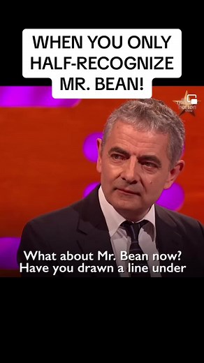 When you only half recognize Mr. Bean! Lol! Rowan Atkinson on The Graham Norton Show! #thegrahamnortonshow #grahamnorton #rowanatkinson #mrbean