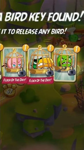 Open New birds in Angry Birds 2 #mobilegame