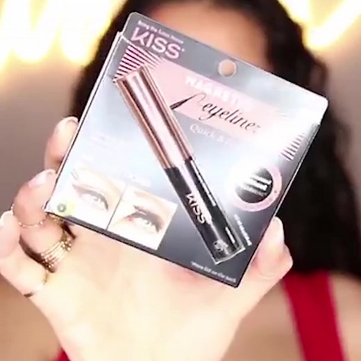 Magnetize your makeup routine with the NEW KISS Magnetic Eyeliner. Pair it with our Magnetic Lashes for precise and secure application that has never been easier! | Kiss Nails