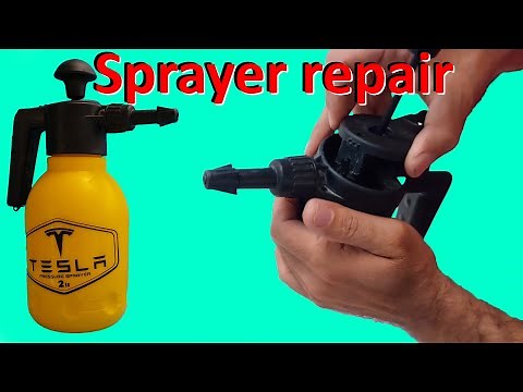 Sprayer repair, sprayer O-ring replacement