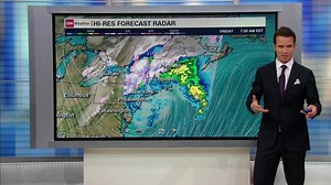 A coastal storm continues to lash the Northeast