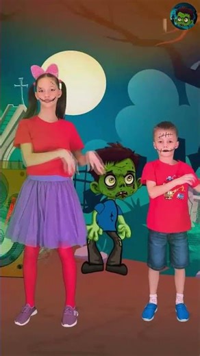 Apocalypse Turns into a Spooky Dance Bash! #shorts | Best Halloween Song