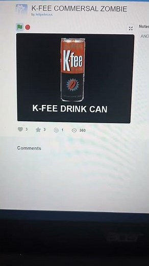 (Scratch) K-Fee Commercial With Zombie Roblox