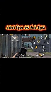 120 FPS vs 60 FPS TDM Fight 😱 Headshot Difference You Must #see