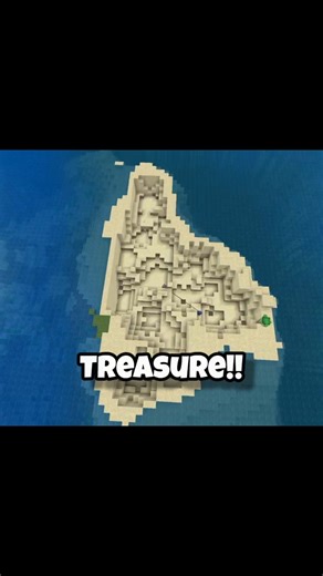 Minecraft Expectation vs reality buried treasure. 🤯😱 #minecraft #gaming #shorts
