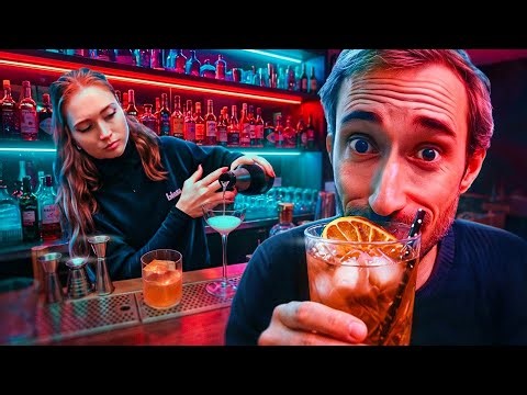 Une journée avec une barmaid !