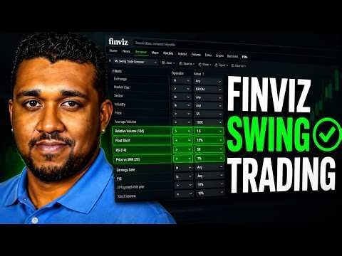 How to Find Swing Trade Stocks in 60 Seconds with Finviz (Free)
