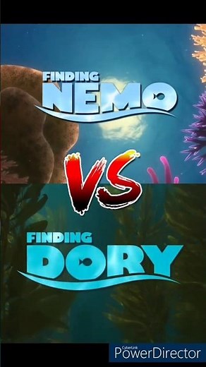 Finding Nemo Vs Finding Dory, this was a tough call.