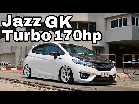 พาไปดู Jazz Gk Turbo 170hp เกียร์Auto + ล้อ17 [ จะแรงหรือเปล่า? ]