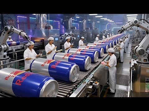 How Red Bull is Made: Inside the Factory’s Step-by-Step Production Process