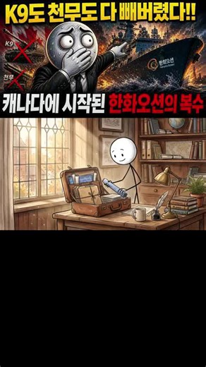 K9도 천무도 전부 빼버렸다 캐나다에서 시작된 한화오션의 복수-1