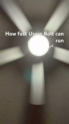 How fast Usain Bolt can run