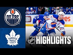 Oilers vs. Maple Leafs | NHL Highlights | December 13, 2025