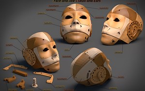 InMoov头部安装-官方教程