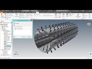 Uso de Pattern - Autodesk Inventor Profesional