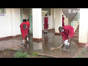 Kenya schools re-opening at Ken Obura Secondary in Kisumu