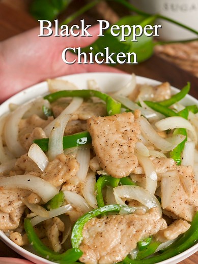 Easy 30-Minute Black Pepper Chicken Recipe