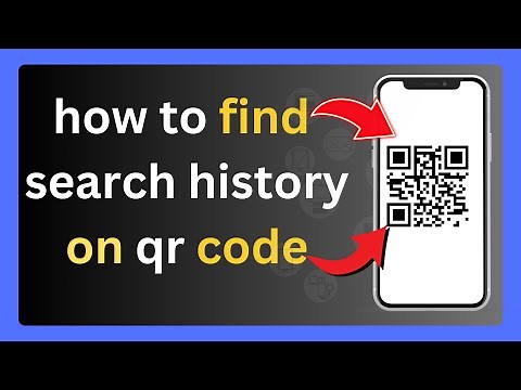 how to find search history on qr code scanner | Find QR code scanner history