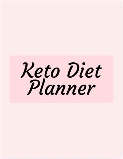 Keto Diet Planner–Complete Printable Planner|Keto Diet   Wellness|Digital PDF | Habits • Self-Care • Meal Tracking • Organization - Etsy France