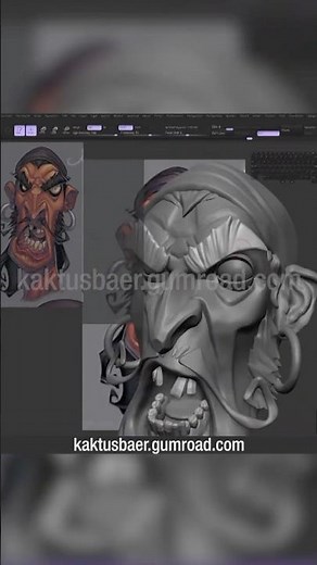 Sculpting Stylized Pirate Bust in ZBrush