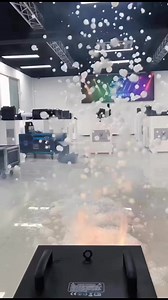 Double-wheel smoke bubble machine | Stageeffect Vincky
