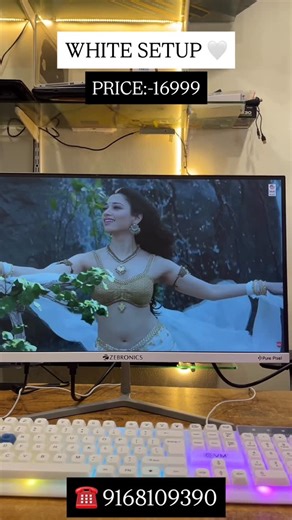 सुपर सोल्युशन्स 📍बिडकीन on Instagram: "WHITE SETUP COR I5 8GB 256GB Graphic 22inch IPs display Speaker Keyboard and Mouse WiFi dongle All setup new box pac Price:-16999 ☎️ 9168109390 Home Dilevry available 📦 #mh20#bidkin#treding#sharemarket#sambhajinagar#viral#computer#wholsale#pc#insta#good#virals#nashik#viral#punecity#jalgaon#maharashtra"