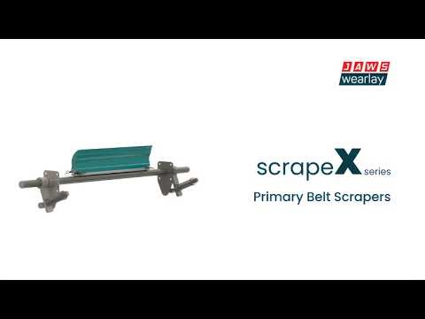 CONVEYOR BELT SCRAPERS - WORKING - JAWS WEARLAY