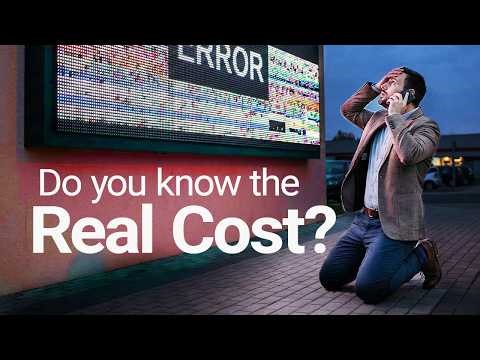 Why CHEAP LED Signs Actually Cost MORE