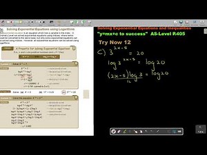 9 12 Solving Exponential Equations and Inequalities Part 1