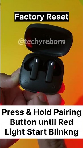 How to factory reset Baseus Bowie E19 tws wireless earbuds #besttwsearbuds #earbuds