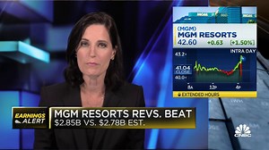 MGM resorts beats on earnings and revenue