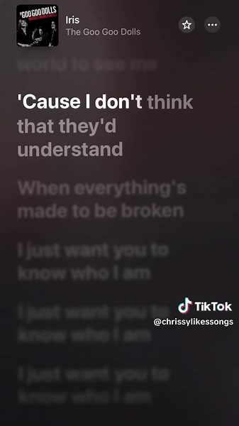 Exploring 'Iris' by The Goo Goo Dolls: A Musical Journey