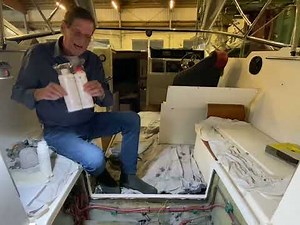 How to paint the bilge? Here's how!