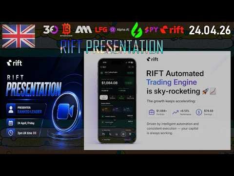 UK | 24th April, Friday - RIFT Presentation