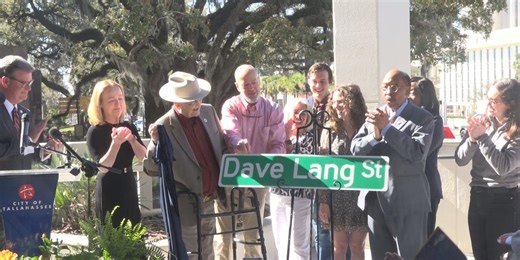 Former Leon County Clerk of Courts Dave Lang honored with street renaming: ‘It could not be better’