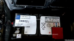 Replace Battery On Mercedes-Benz GLK