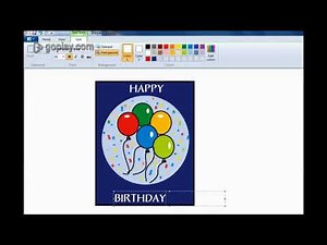 how to draw a simple Happy Birthday Card